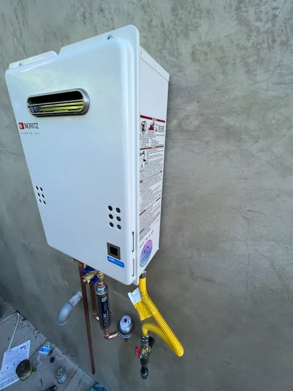 Tankless water heater installation for Wheaton Crest homes